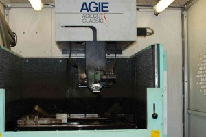 EDM wire cutting